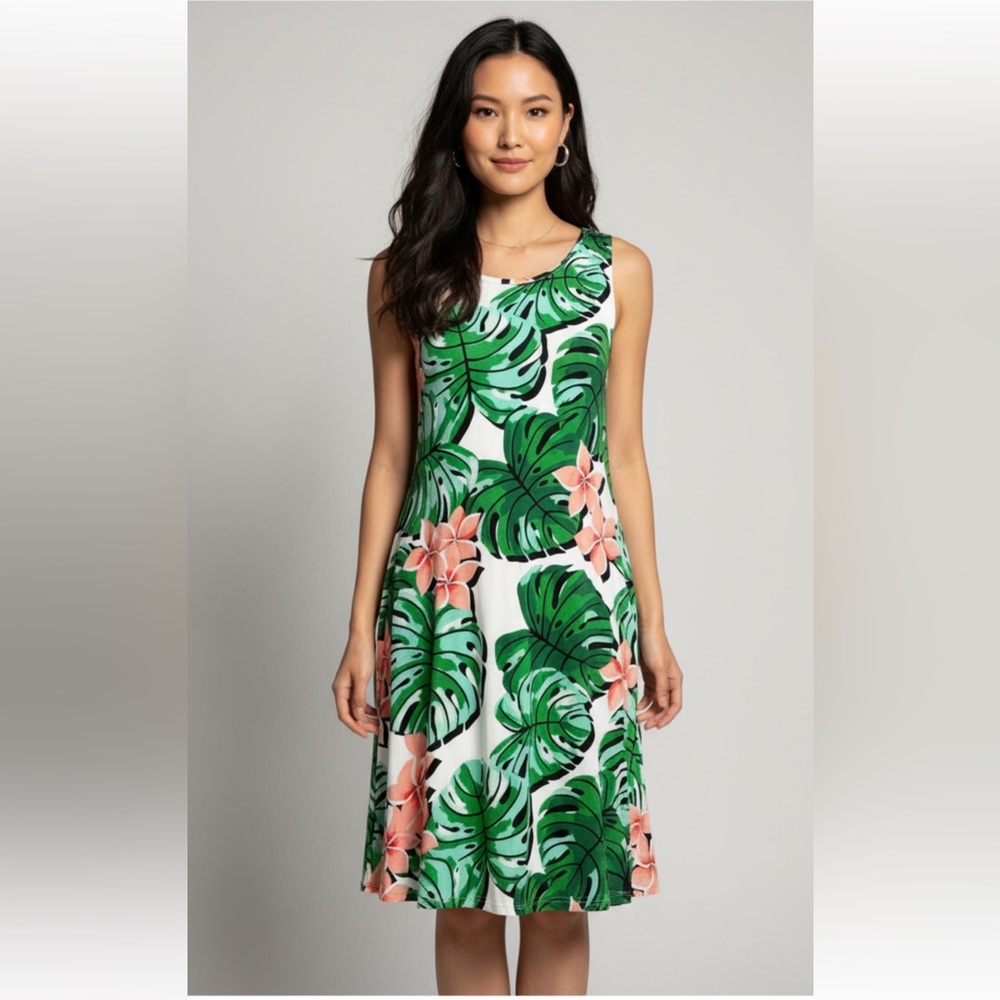 NWT Lularoe Charlotte Swing Tank Dress with Pockets